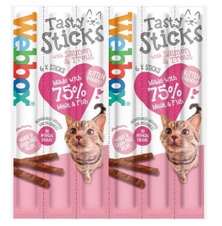 Webbox Tasty Sticks Cat Salmon And Trout view 