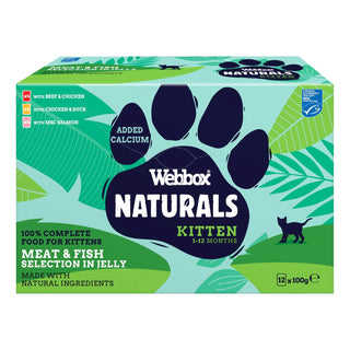 Webbox Kitten Jelly Selection 100g view 