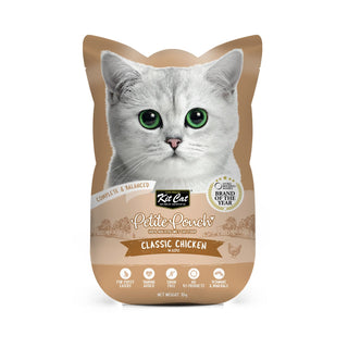 Kitcat Petite Pouch Classic Chicken 70G