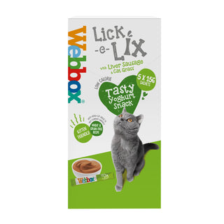 Webbox Lick E Lix Cat With Liver And Cat Grass