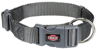 Trixie Premium Collar S Graphite view 