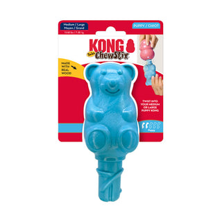 Kong chew Stick Puppy Twist Bear ML view 