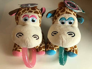 Webbox Giraffe Toy Pink/Blue view 