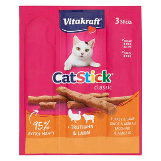 Vitakraft Cat Stick Mini 3pcs Turkey And Lamb view 