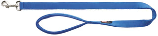 Trixie Premium Adjustable Leash 3M Royal Blue M-L view 