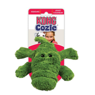 Kong Cozie Squeaks Alligator Medium view 