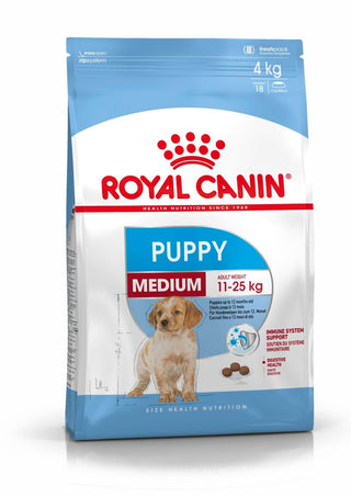 Royal Canin Dog Medium Puppy 4kg view 