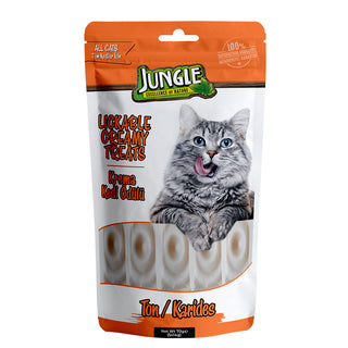 Jungle Lickable Creamy Treats With Tuna & Shrimps 5x14 G view 