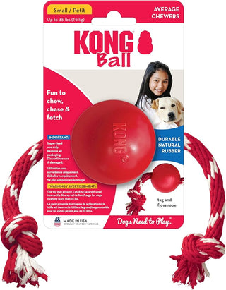 Kong Ball With Rope Small view 