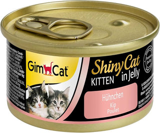 GimCat ShinyCat Kitten Jelly Chicken 70g view 