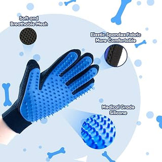Bathing and Deshedding Gloves