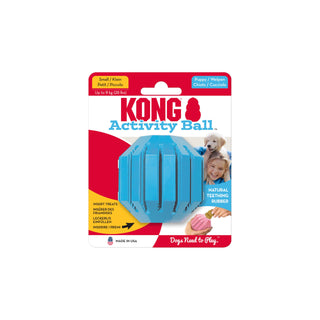 Kong Puppy Activity Ball S/M- 6.4x6, 4x6.4 Mixed view 