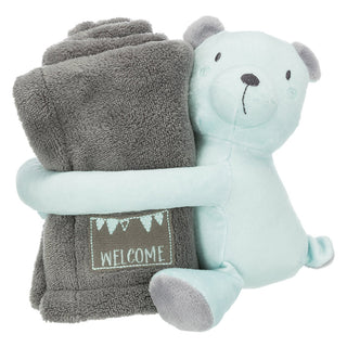 Trixie Junior Cuddly Set Bear Grey 75x50 cm view 