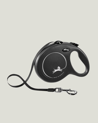 Flexi New Classic Tape Leash Black M view 