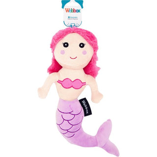 Webbox Merepeople Dog Toy Pink/Blue view 