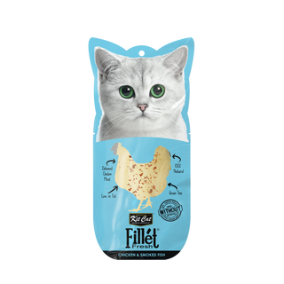 Kitcat Fillet Fresh Chicken & Smoked Fish 30 Gr view 