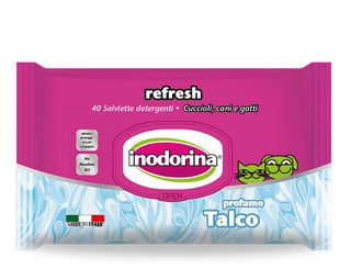 Indorina Wipes Talco 40 Pcs view 