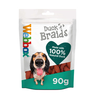 Webbox Duck Braids Dog view 