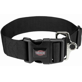 Trixie Premium Collar L-XL Black view 