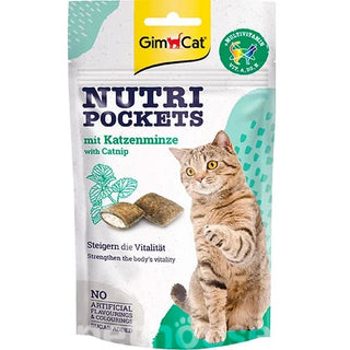 Gimcat Nutri Pockets Catnip 60g view 