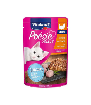 Vitakraft Poesie Delice Junior Turkey 85g view 