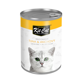 Kitcat Tuna & Anchovy 400g can