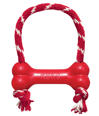 Kong Goodie Bone with Rope view 