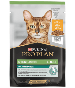 Proplan nutri savor sterilised chkn 85g view 