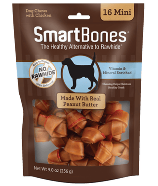 Smart Bones Peanut Butter Mini (16) view 