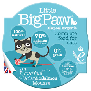 Little Big Paw Wet Cat Salmon 85g view 