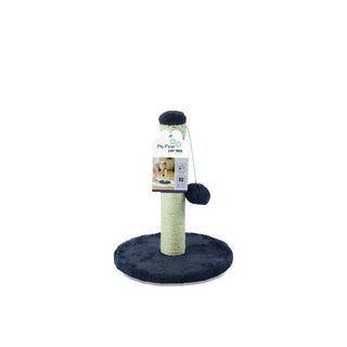 M-Pets My first cat tree pompom Black view 