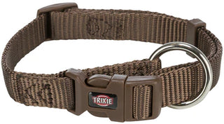 Trixie Premium Collar M-L Hazelnut