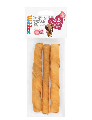 Webbox Stuffed Rolls Dog Pork Flavour view 