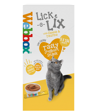 Webbox Lick E Lix Cat Cheese And Taurine view 