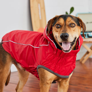 Red Rain Coat 4 XL view 