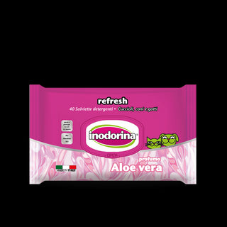 Indorina Wipes Aloe Vera 40 Pcs view 