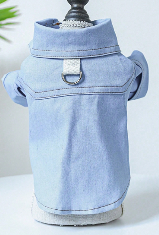 Blue Denim Shirt M