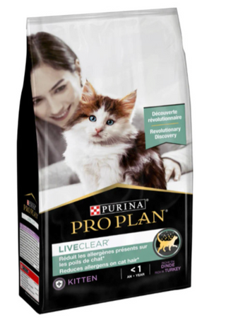 Proplan Cat Live Clear Kitten Turkey 1.4kgs