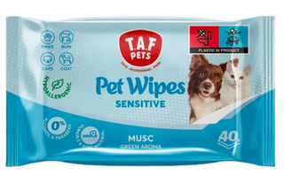 T.A.F Wipes Sensitive Musc 40pcs
