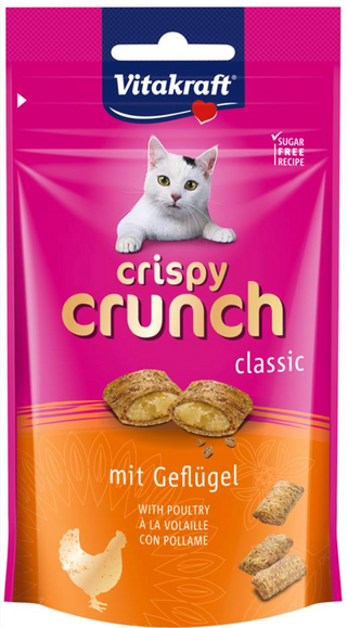 Vitakraft Cat Crispy Crunch - With Poultry