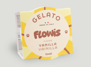 Gosbi Flowis Ice Cream - Vanilla