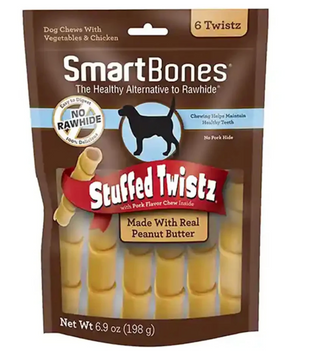 Smart Bones Peanut Butter Stuffed Twistz