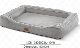 Koala Carlin Grey Bed Large