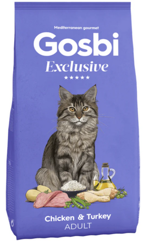 Gosbi Exclusive Cat Chicken and Turkey Adult 1.5Kg