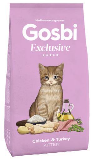 Gosbi Exclusive Cat Chicken and Turkey Kitten 1.5Kg