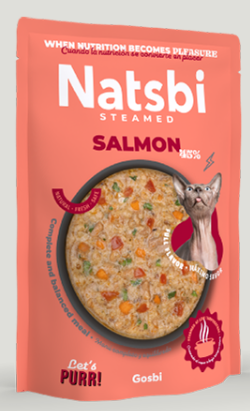 Natsbi Cat Steamed Salmon 80g