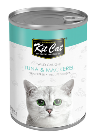 Kitcat Tuna & mackerel 400g can