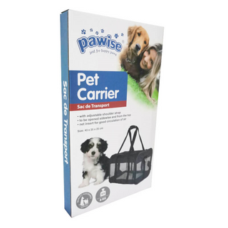 Pawise Nylon Black Pet Carrier 50*27*29 cm view 
