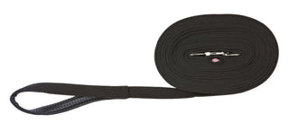 Trixie Tracking Leash Black M-L 5M view 