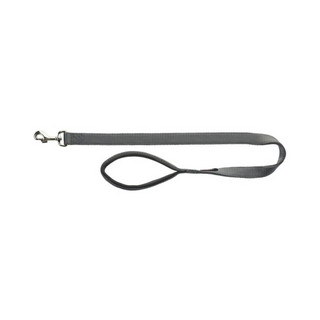 Trixie Premium Leash Double Layered Graphite M-L view 